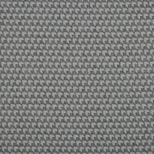 black-grey geometric woven fabric from Beaumont Textiles