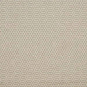 white geometric jacquard fabric from Beaumont Textiles