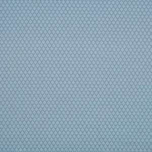 blue geometric jacquard fabric from Beaumont Textiles