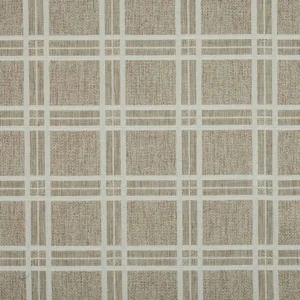 brown checked woven fabric from Beaumont Textiles