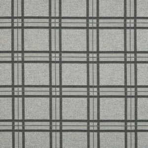 black-grey checked woven fabric from Beaumont Textiles