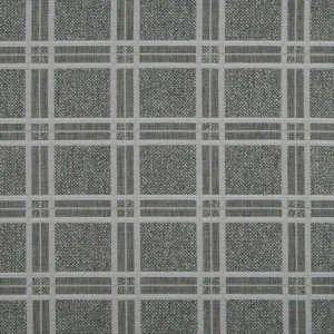 black-grey checked woven fabric from Beaumont Textiles