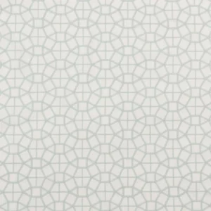 blue geometric cotton fabric from Beaumont Textiles