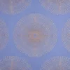 blue spotted embroideried fabric from Beaumont Textiles