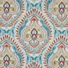 multicolour botanical embroideried fabric from Beaumont Textiles