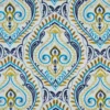 multicolour botanical embroideried fabric from Beaumont Textiles