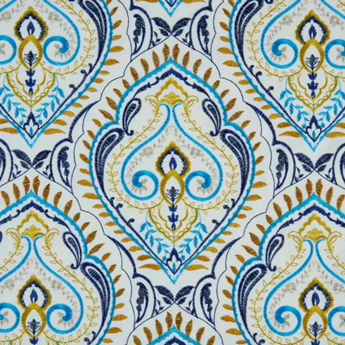 Arabesque Fabric - Olive swatch
