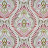 multicolour botanical embroideried fabric from Beaumont Textiles