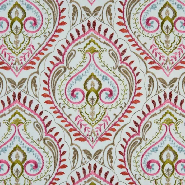 Arabesque Fabric - Rose swatch