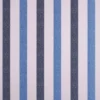 blue striped embroideried fabric from Beaumont Textiles