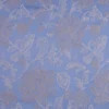 blue botanical embroideried fabric from Beaumont Textiles