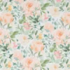 green botanical cotton fabric from Beaumont Textiles
