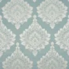 green botanical jacquard fabric from Beaumont Textiles