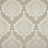 brown botanical jacquard fabric from Beaumont Textiles