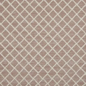 purple geometric embroideried fabric from Beaumont Textiles
