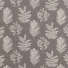black-grey botanical woven fabric from Beaumont Textiles