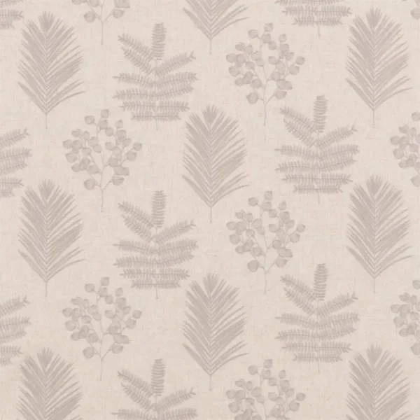 Bregne Fabric - Hessian by neutral botanical woven fabric from Beaumont Textiles