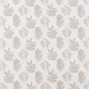 neutral botanical woven fabric from Beaumont Textiles
