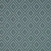 blue geometric embroideried fabric from Beaumont Textiles