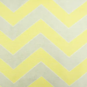 yellow geometric jacquard fabric from Beaumont Textiles