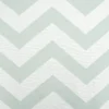 green geometric jacquard fabric from Beaumont Textiles