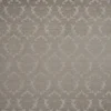 black-grey botanical jacquard fabric from Beaumont Textiles