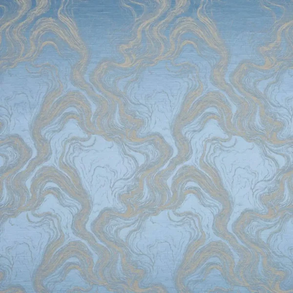 Cecilia Fabric - Coastal Blue by blue misc jacquard fabric from Beaumont Textiles