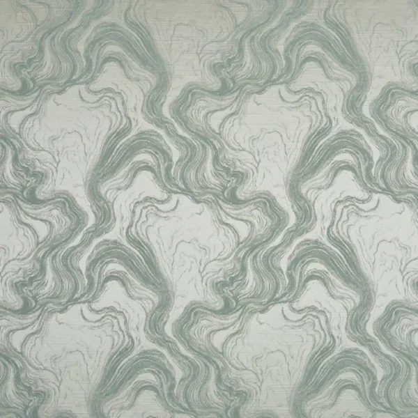Cecilia Fabric - Mint by green misc jacquard fabric from Beaumont Textiles