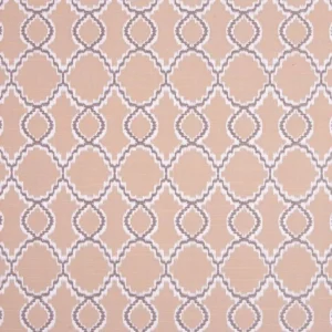 brown geometric jacquard fabric from Beaumont Textiles