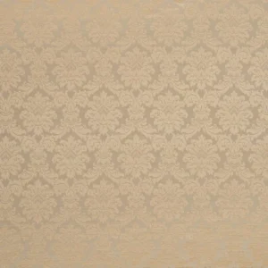 brown botanical jacquard fabric from Beaumont Textiles