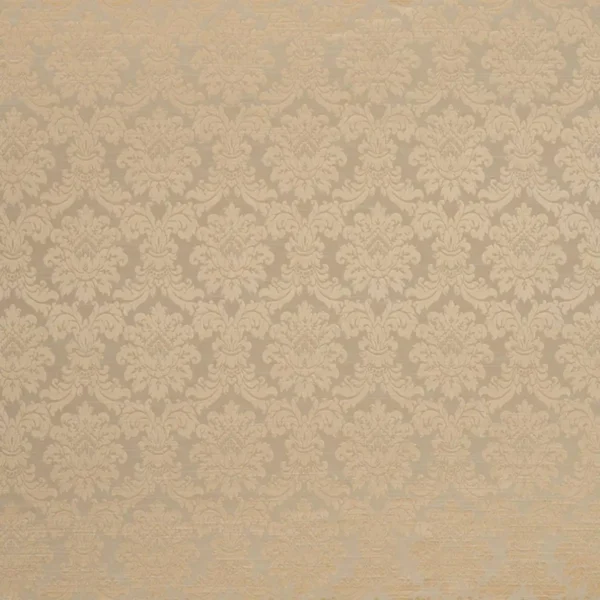 Eleanor Fabric - Caramel by brown botanical jacquard fabric from Beaumont Textiles