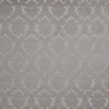 black-grey botanical jacquard fabric from Beaumont Textiles