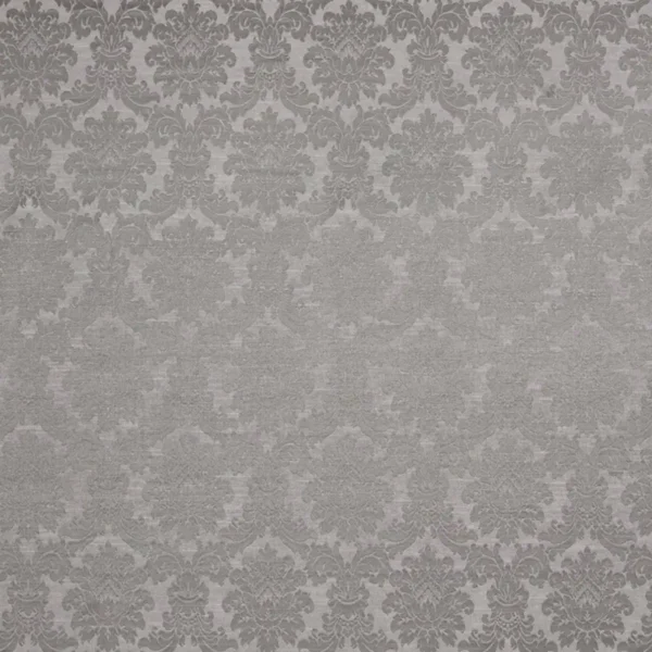 black-grey botanical jacquard fabric from Beaumont Textiles