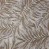 brown botanical jacquard fabric from Beaumont Textiles