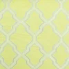 yellow geometric jacquard fabric from Beaumont Textiles