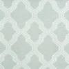 green geometric jacquard fabric from Beaumont Textiles