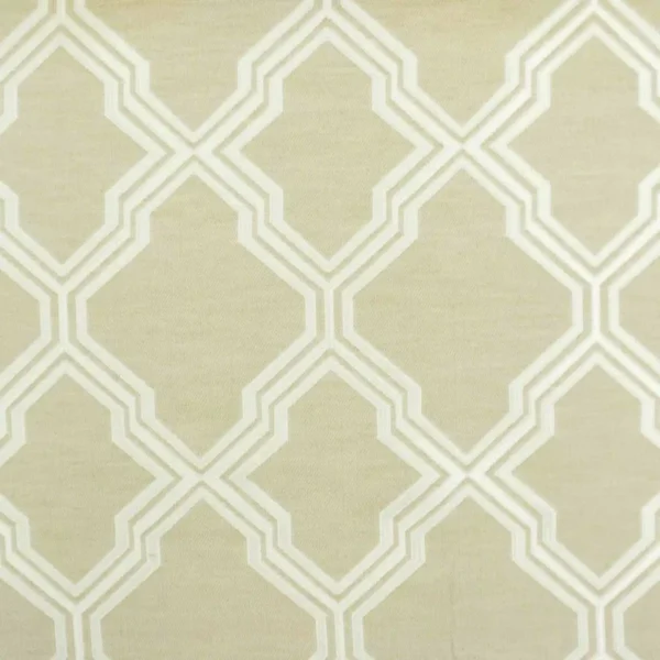 Frenzy Fabric - Sandstone by brown geometric jacquard fabric from Beaumont Textiles
