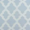blue geometric jacquard fabric from Beaumont Textiles