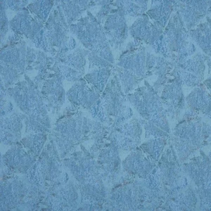 blue geometric jacquard fabric from Beaumont Textiles