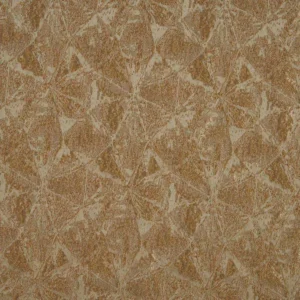 brown geometric jacquard fabric from Beaumont Textiles