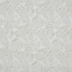 white geometric jacquard fabric from Beaumont Textiles