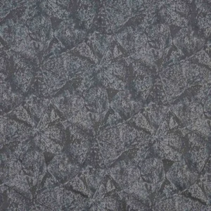 black-grey geometric jacquard fabric from Beaumont Textiles
