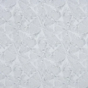 white geometric jacquard fabric from Beaumont Textiles