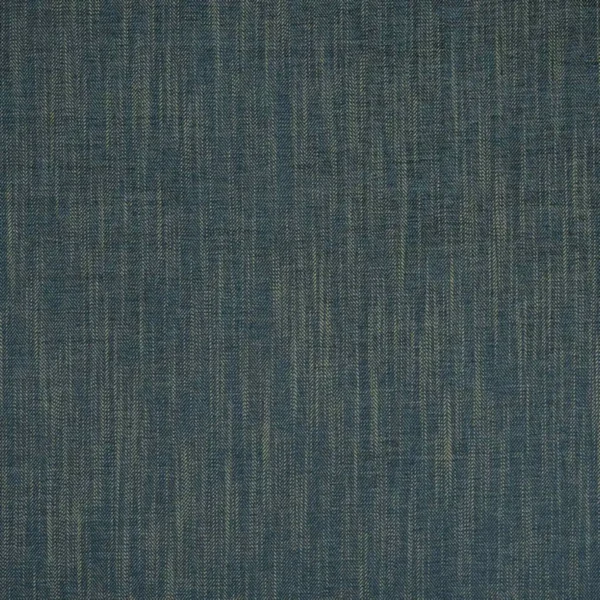 Hardwick Fabric - Ocean by blue plain woven fabric from Beaumont Textiles