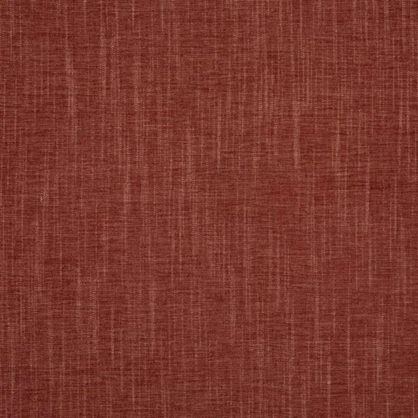 Hatfield Fabric - Brick by red plain woven fabric from Beaumont Textiles