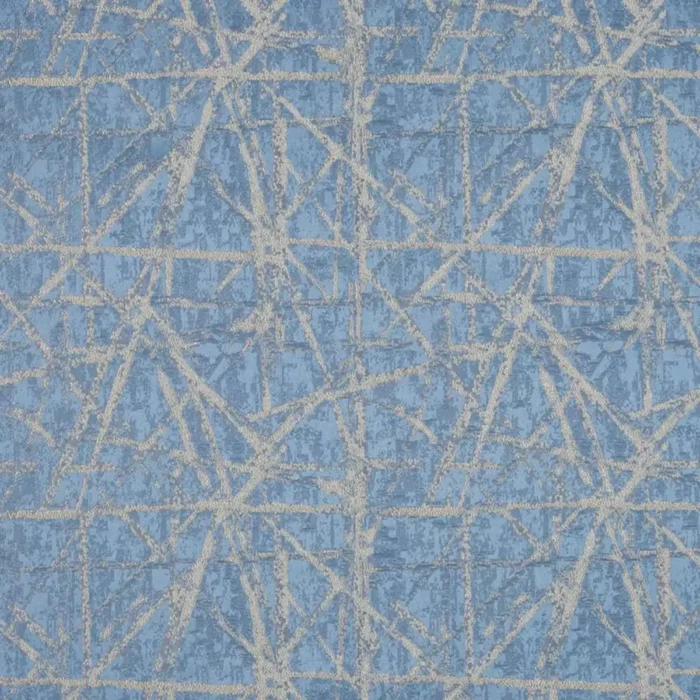Hathaway Fabric - Stone Blue – Stone / Blue swatch