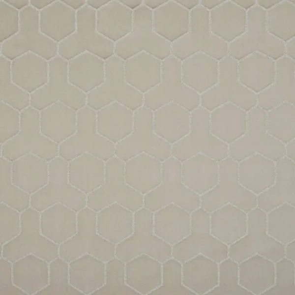 Hepburn Fabric - Natural by black-grey geometric jacquard fabric from Beaumont Textiles