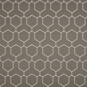 black-grey geometric jacquard fabric from Beaumont Textiles