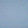 blue geometric jacquard fabric from Beaumont Textiles