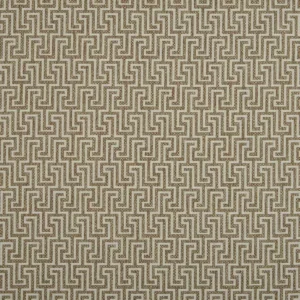 brown geometric woven fabric from Beaumont Textiles
